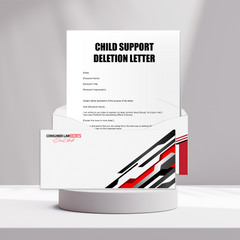 Child Support Deletion Letter