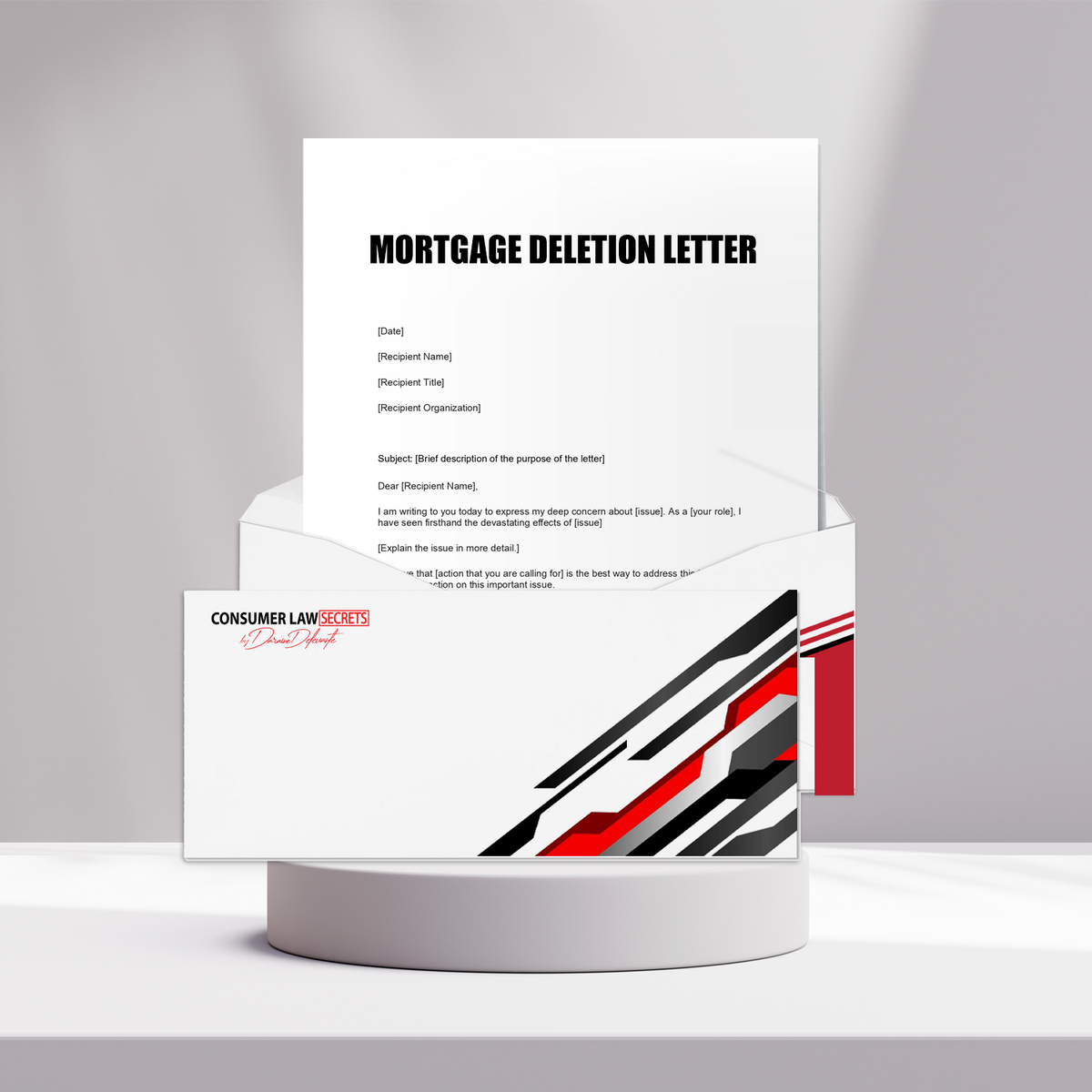 Mortgage Deletion Letter