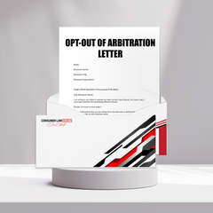 Opt-out of Arbitration Letter